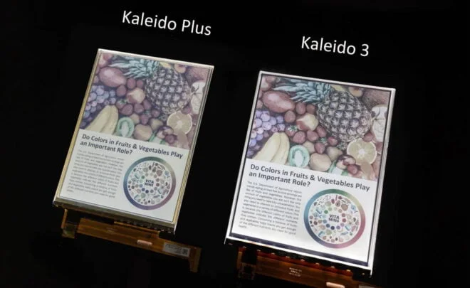Kaleido 3, tinta electrónica
