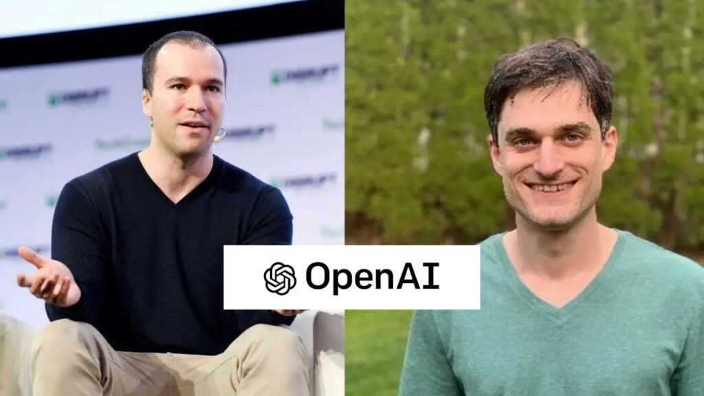 Schulman y Brockman-OpenAI